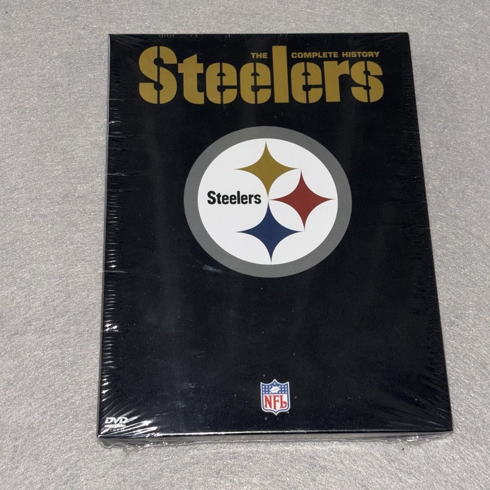 NFL Films Pittsburgh Steelers The Complete History 2-Disc DVD Set New Sealed